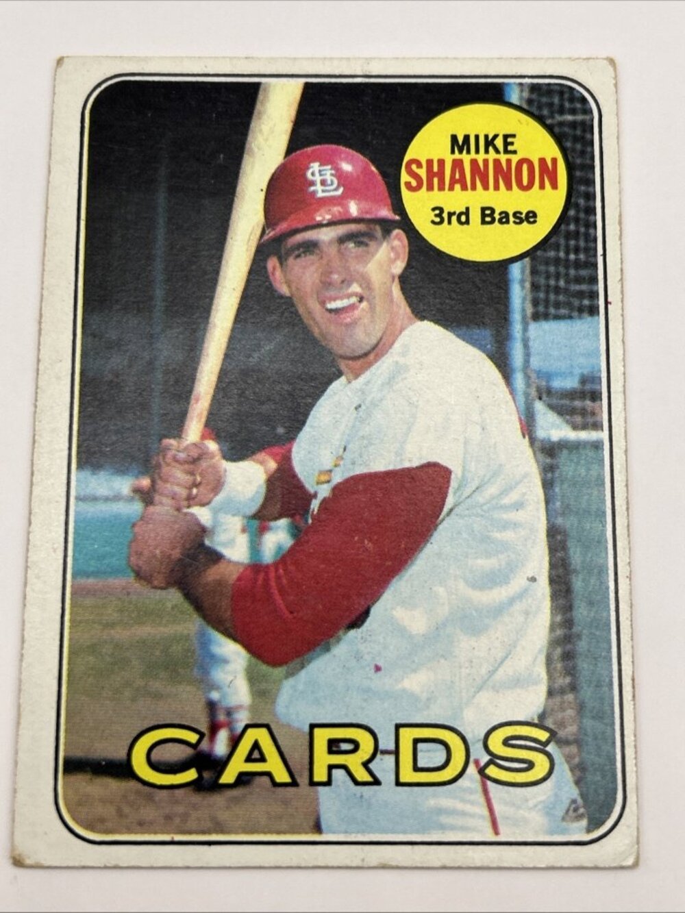 1969 Topps - Mike Shannon #110 - St. Louis Cardinal - Baseball Card